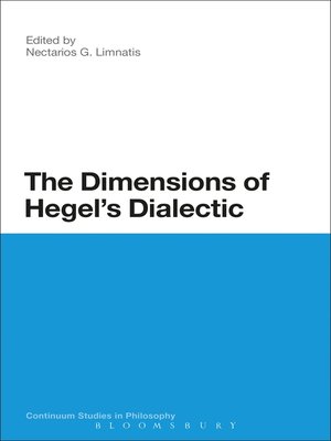 cover image of The Dimensions of Hegel's Dialectic